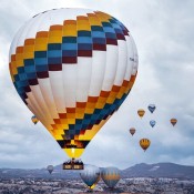 Enjoy a breathtaking balloon ride Göreme, witness the stunning sunrise over Cappadocia’s valleys, float above fairy chimneys, and capture moments